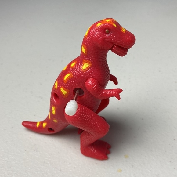NIB Vintage Subway Kids’ Pak Dino Stompers, Tyrannosaurus Rex Wind-up Action - Picture 1 of 10